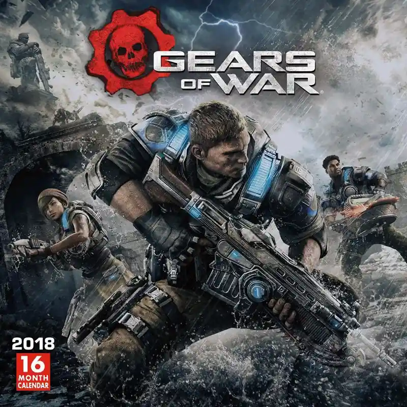Oferta limitowana kalendarz GEARS OF WAR 2018