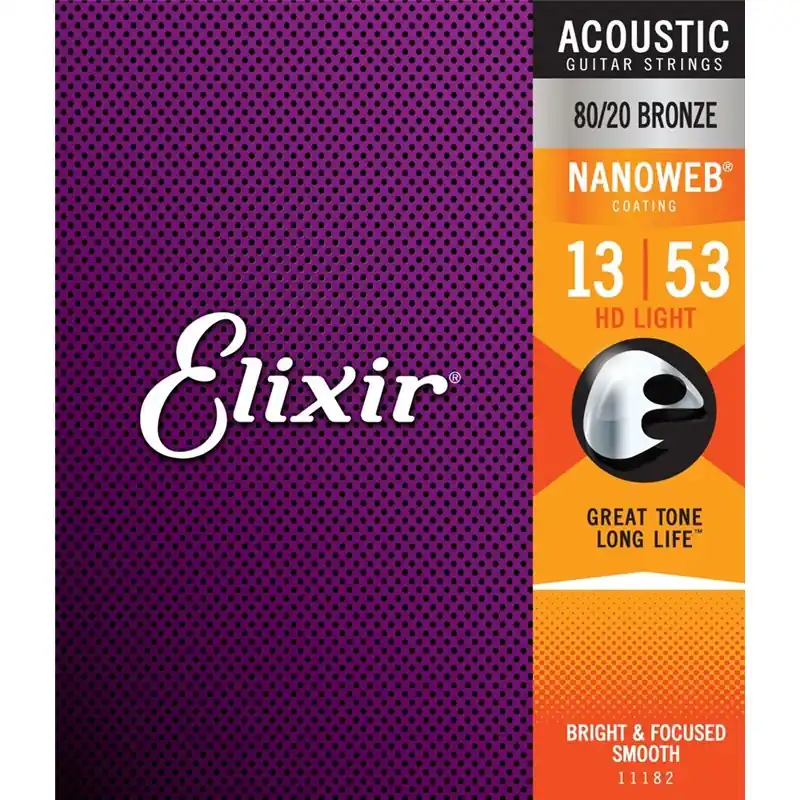 Elixir NanoWeb 80/20 Bronze 13-53 HD Light (11182) Zamów dziś