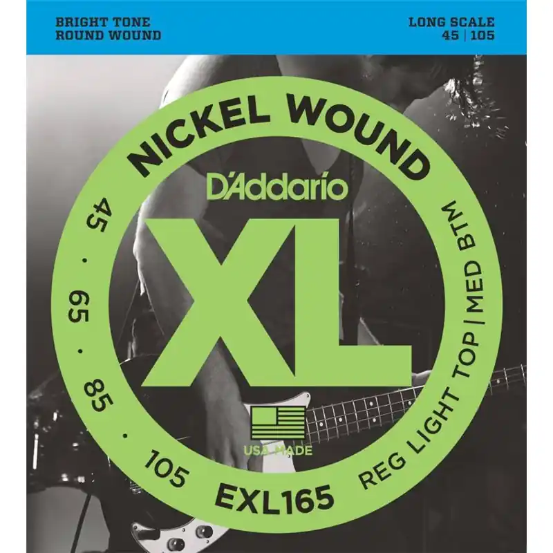D‘Addario EXL165 /45-105/ do basu 4 str Super okazja