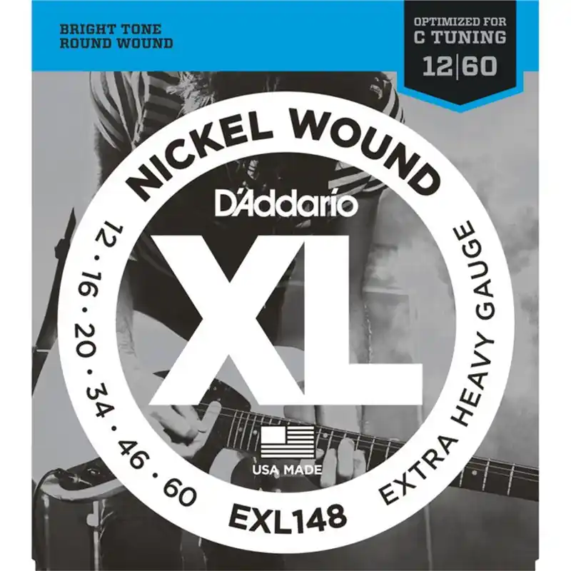 D‘Addario EXL148 /12-60/ Łatwy zwrot