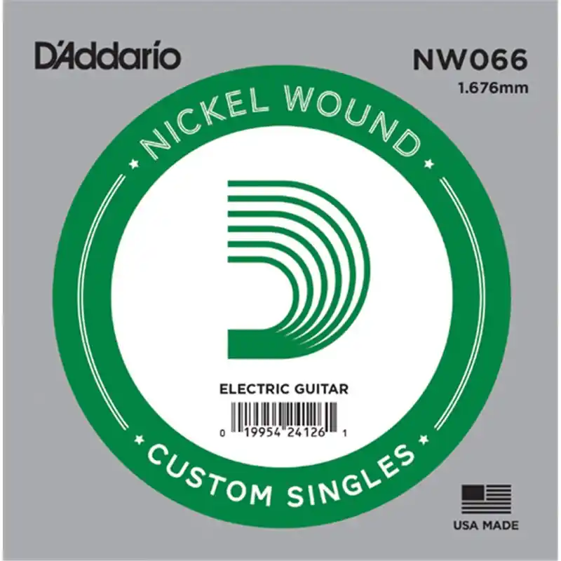 D′Addario NW066 Nickel Wound struna pojedyńcza Ostatnie sztuki
