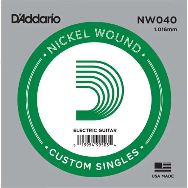 D′Addario NW040 Nickel Wound struna pojedyńcza Niska cena