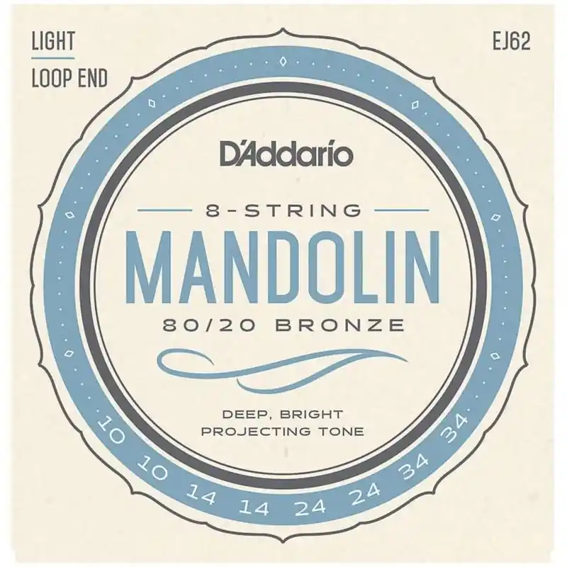 D‘Addario EJ62 /10-34/ struny do mandoliny Niska cena