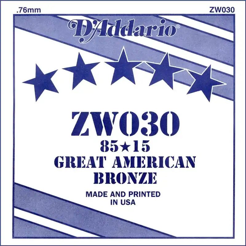 D′Addario ZW030 struna pojedyńcza 30 Łatwy zwrot