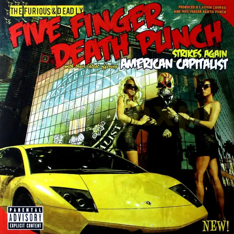 FIVE FINGER DEATH PUNCH AMERICAN CAPITALIST (LP VINYL) Wyjątkowa oferta