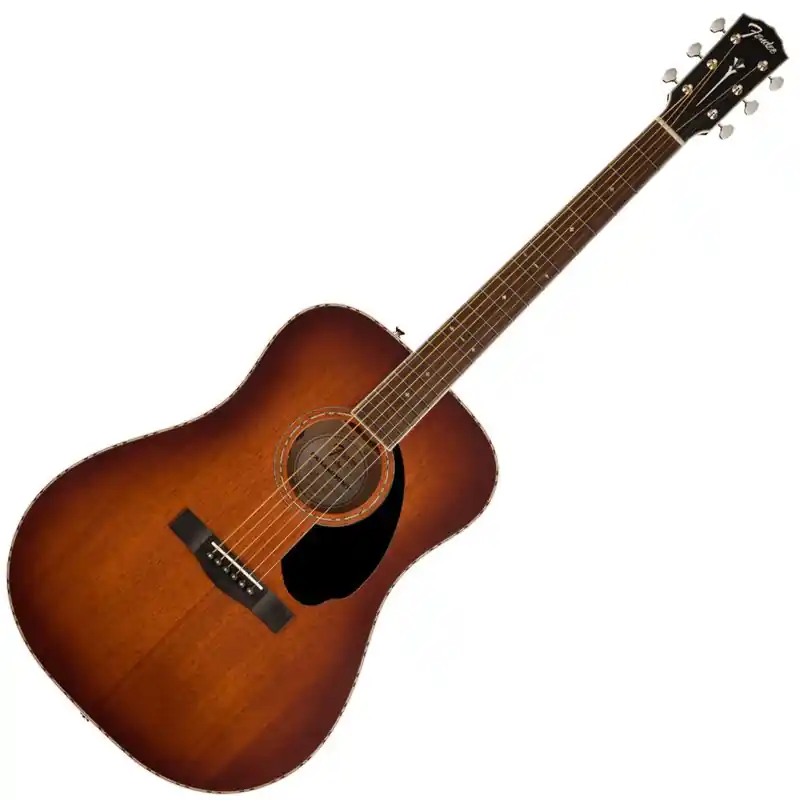 Fender PD-220E Dreadnought ACB MAH + Case Popularny