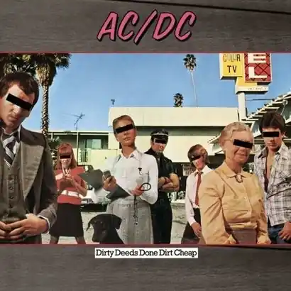 Darmowy zwrot AC/DC DIRTY DEEDS DONE DIRT CHEEP (LP VINYL)
