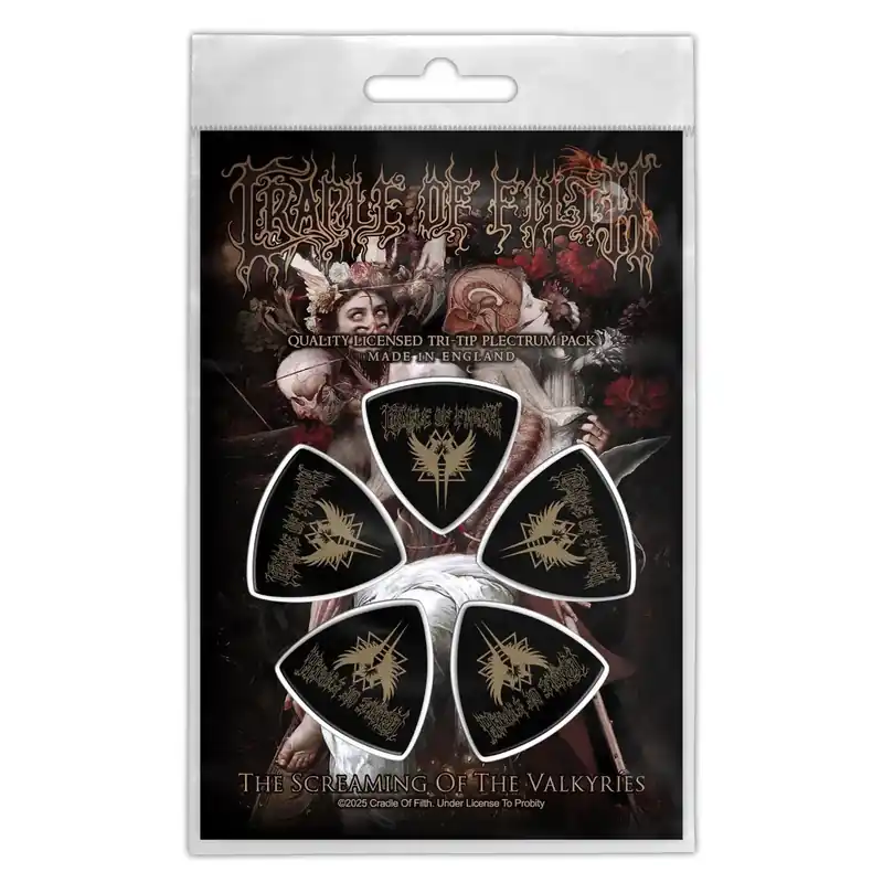 zestaw kostek do gitary CRADLE OF FILTH - THE SCREAMING OF THE VALKYRIES (5 szt) Ekspresowa dostawa