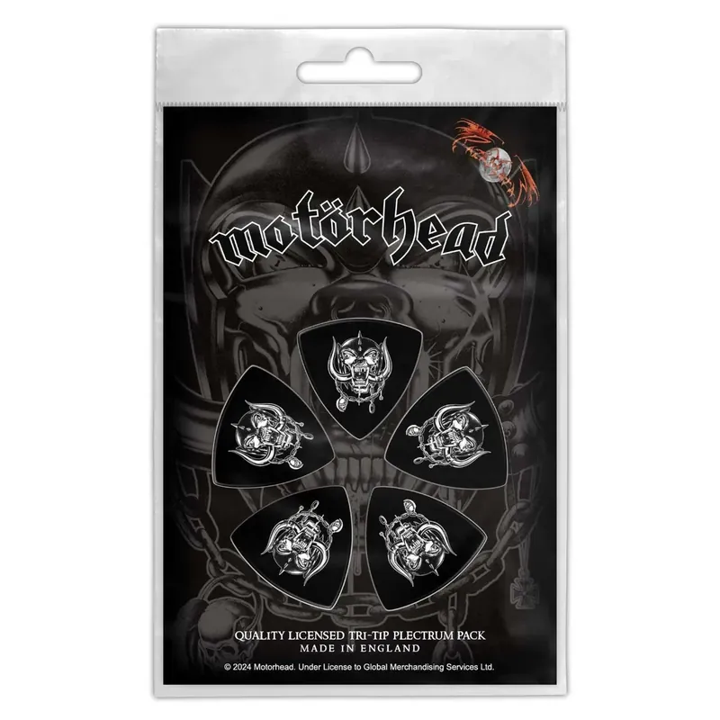 Najlepsza cena zestaw kostek do gitary MOTORHEAD - WARPIG (5 szt)