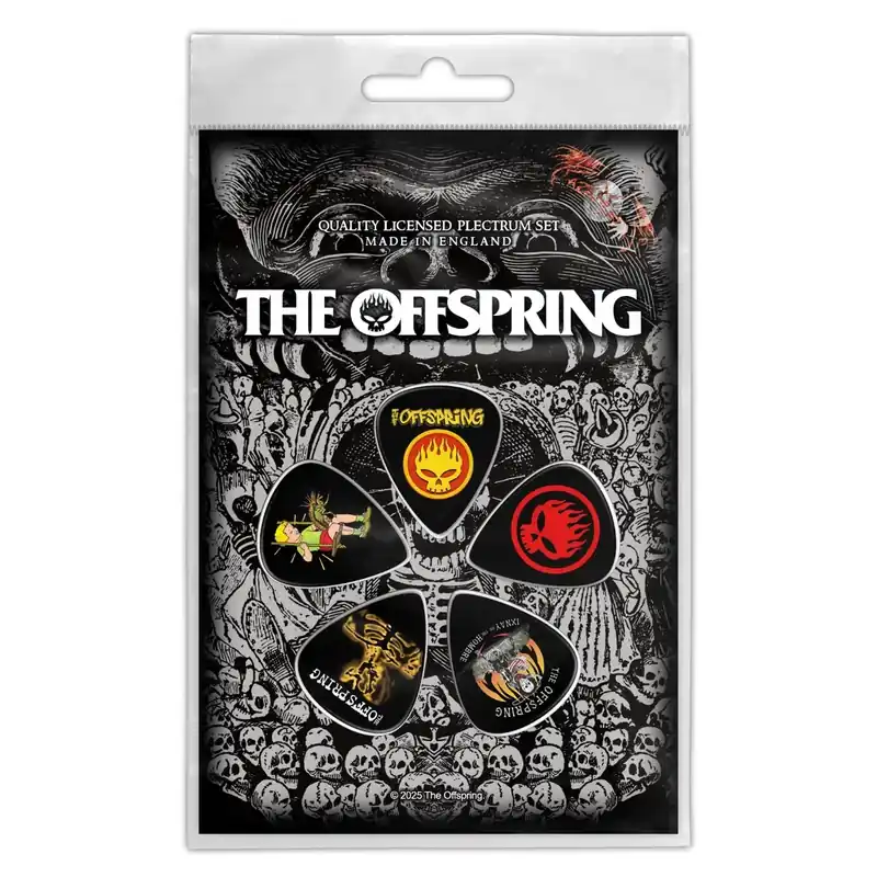 Promocja zestaw kostek do gitary THE OFFSPRING - IXNAY THE HOMBRE (5 szt)