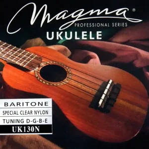 struny do ukulele barytonowego MAGMA BARITONE Clear Nylon Bezpieczna płatność