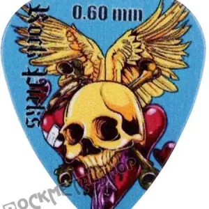 Cena promocyjna kostka gitarowa ROCK PICK - SKULL & HEART