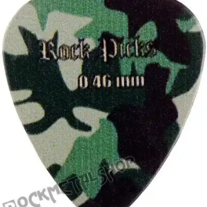 Bezpieczne zakupy kostka gitarowa ROCK PICK - WOODLAND CAMO