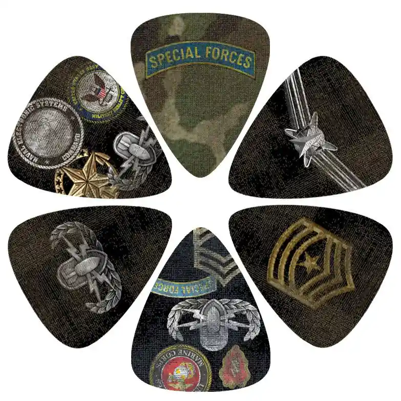 zestaw kostek do gitary PERRI‘S SPECIAL FORCES LP-PL14 (6 szt) Łatwy zwrot