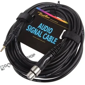przewód audio BOSTON XLR żeński - mały JACK STEREO (3,5mm) / 9m Sprawdź teraz