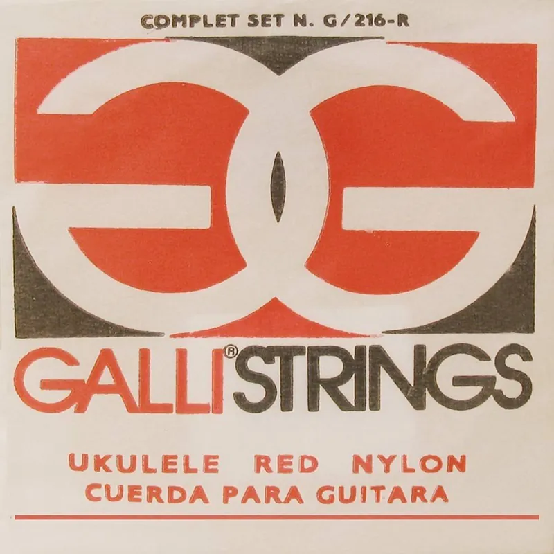 struny do ukulele sopranowego GALLI G-216-R Red Nylon Wyjątkowa oferta