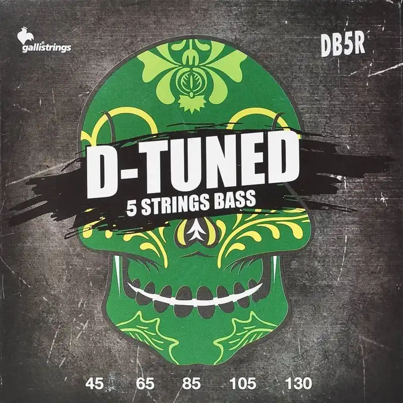 Zamów dziś struny do gitary basowej 5str. GALLI STRINGS - D-TUNED DB5R obniżony strój /045-130/