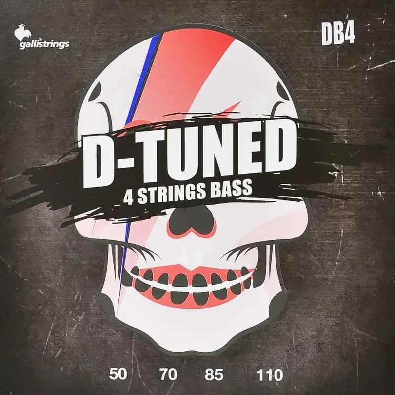struny do gitary basowej GALLI STRINGS - D-TUNED DB4 obniżony strój /050-110/ Sprawdź teraz