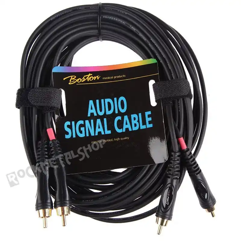 Tylko dziś przewód audio BOSTON 2 x RCA (cinch) - 2 x RCA (cinch) / 9m
