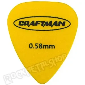 kostka gitarowa CRAFTMAN - MATTE ABS YELLOW WP-600Q Szybka dostawa
