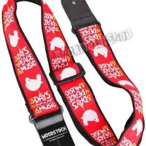 Taniej pasek do gitary PLANET WAVES - WOODSTOCK COLLECTION 3 DAYS (50W03)