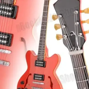 miniaturka gitary KAISER CHIEFS - ANDREW (WHITEY) WHITE GIBSON MEMPHIS ES-333 LEFT HANDED STYLE (MPA331) Szybka wysyłka