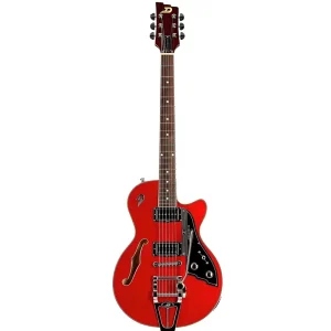 Duesenberg Starplayer III Flat Top Catalina Red - Gitara elektryczna Dostępne od ręki