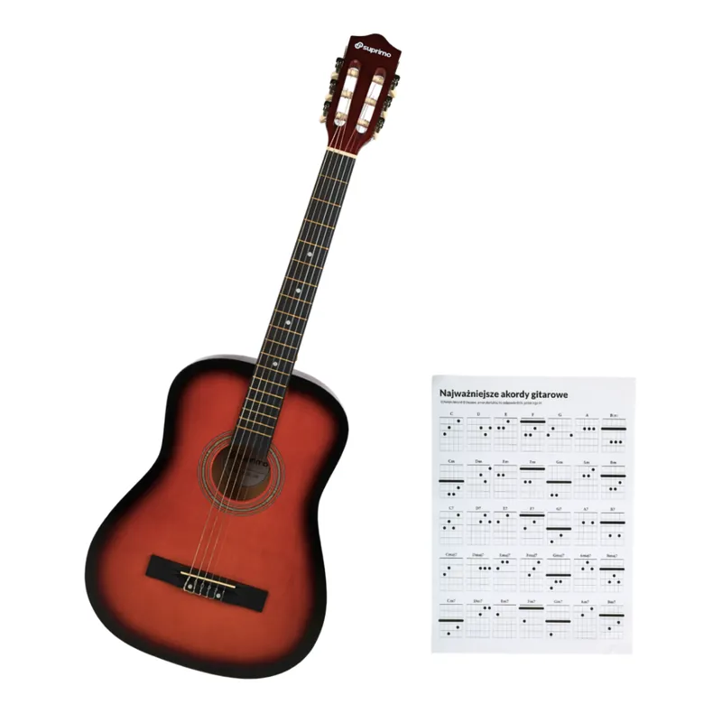 Niska cena SUPRIMO CGS1 SB - gitara klasyczna 4/4 do nauki dla początkujących