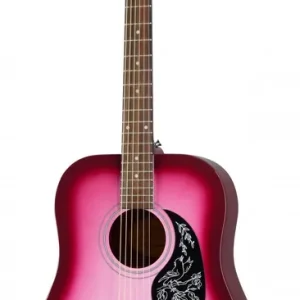Wybór klientów Epiphone Starling Square Shoulder Hot Pink Pearl - gitara akustyczna‌