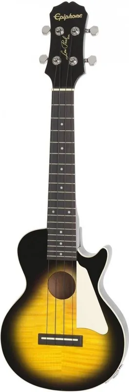 Epiphone Les Paul Ukulele Outfit Vintage Sunburst VS - elektroakustyczne ukulele w stylu Les Paul Zniżka