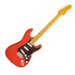 Zniżka Vintage V6MFR gitara elektryczna typu Stratocaster